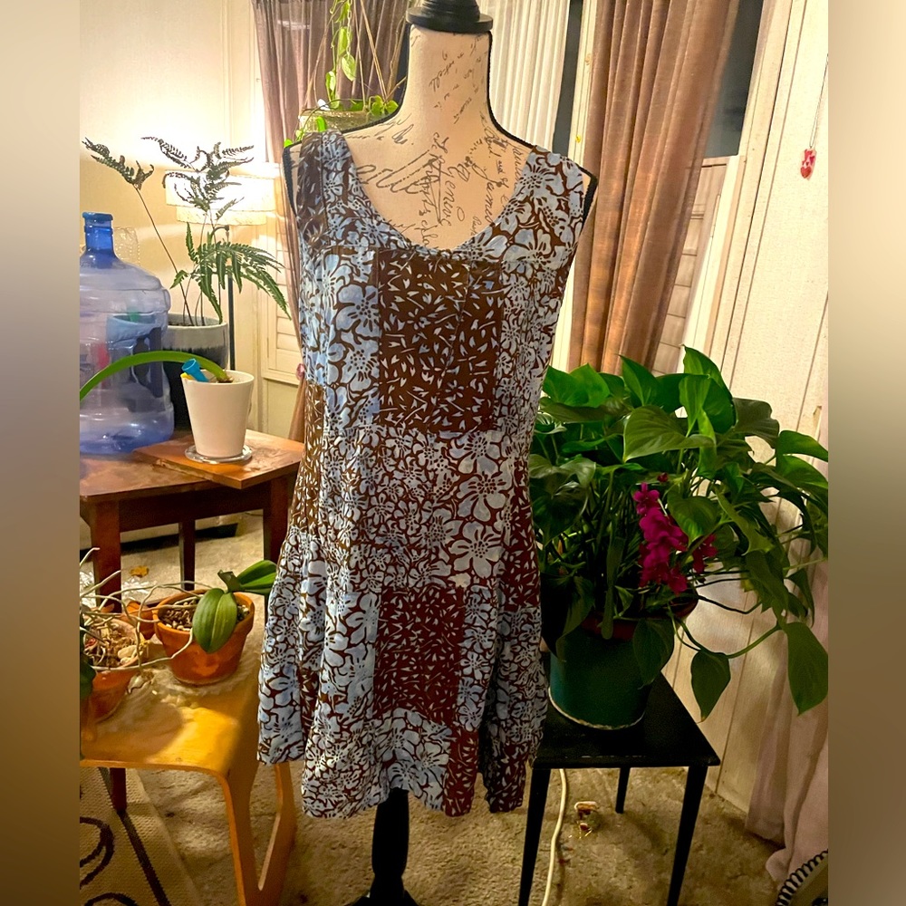 Cute patch work summer dress